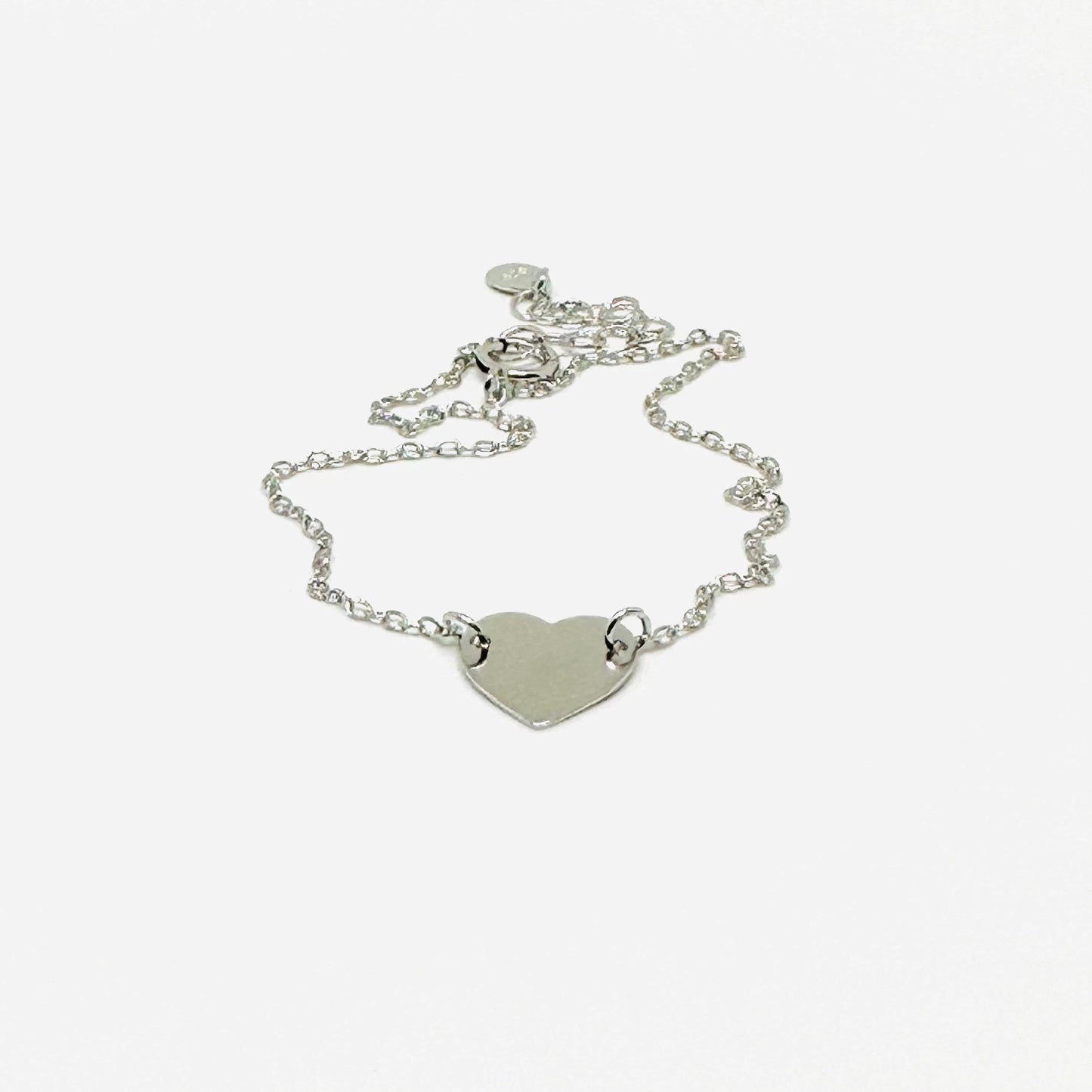 Silver Heart Bracelet